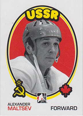 Alexander Maltsev 2009-10 ITG 1972 The Year In Hockey #169