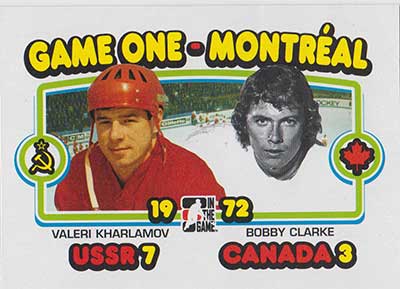 Valeri Kharlamov / Bobby Clarke 2009-10 ITG 1972 The Year In Hockey #190