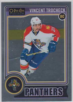 Vincent Trocheck 2014-15 O-Pee-Chee Platinum #155A RC