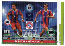 Double Trouble, 2014-15 Adrenalyn Champions League, Mario Götze / Thomas Müller