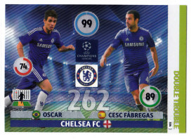 Double Trouble, 2014-15 Adrenalyn Champions League, Oscar / Cesc Fàbregas