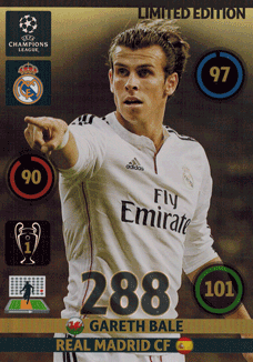 XXL Limited Edition, 2014-15 Adrenalyn Champions League, Gareth Bale
