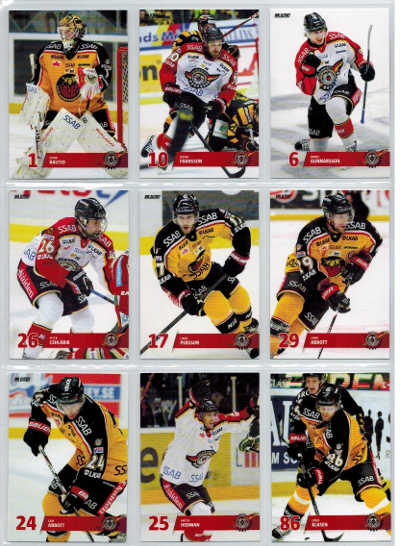 Teamset Luleå Hockey SHL 2013-14 serie 1 