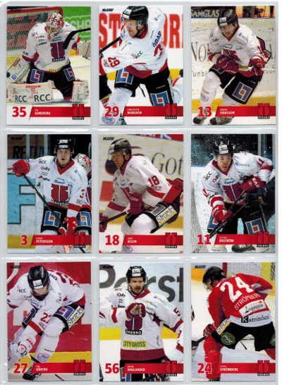 Teamset Örebro Hockey SHL 2013-14 serie 1 