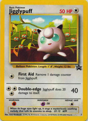 Pokémon, Black Star Promo, Jigglypuff - 7