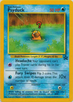 Pokémon, Black Star Promo, Psyduck - 20