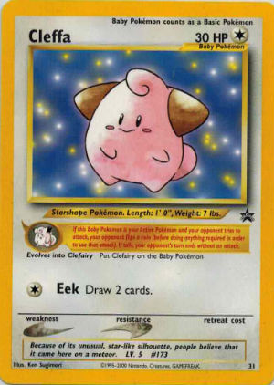 Pokémon, Black Star Promo, Cleffa - 31