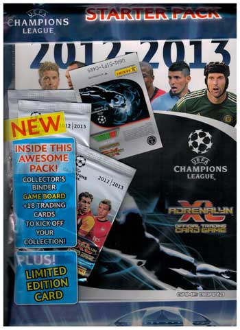 1st Startpaket, Panini Adrenalyn XL Champions League 2012-13 int. version