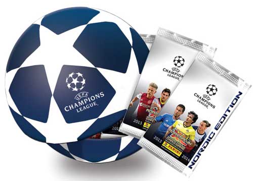 1st Plåtboll, Nordic Edition Panini Adrenalyn XL Champions League 2013-14 