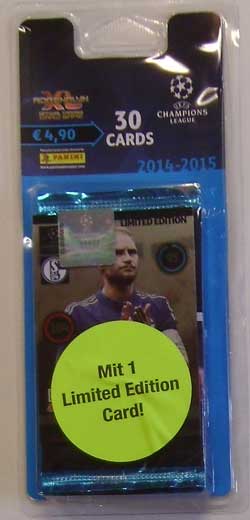 1st Blisterpack, Panini Adrenalyn XL Champions League 2014-15 - HÖWEDES / HOWEDES