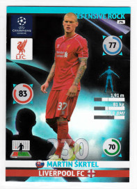 Defensive Rock, 2014-15 Adrenalyn Champions League, Martin Skrtel