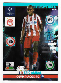 Defensive Rock, 2014-15 Adrenalyn Champions League, Éric Abidal / Eric Abidal