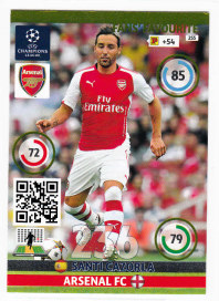 Fans Favourite, 2014-15 Adrenalyn Champions League, Santi Cazorla