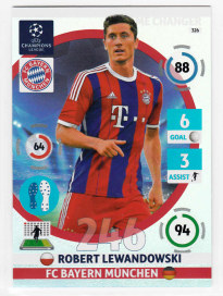 Game Changer, 2014-15 Adrenalyn Champions League, Robert Lewandowski