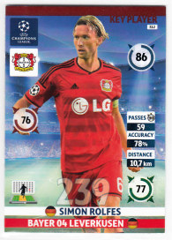 Key Player, 2014-15 Adrenalyn Champions League, Simon Rolfes