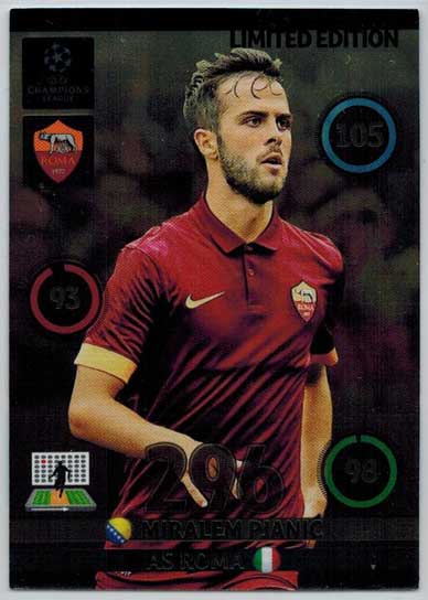 Limited Edition, 2014-15 Adrenalyn Champions League, Miralem Pjanic