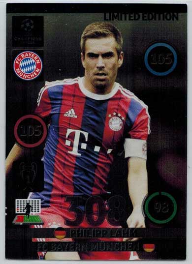 Limited Edition, 2014-15 Adrenalyn Champions League, Philipp Lahm