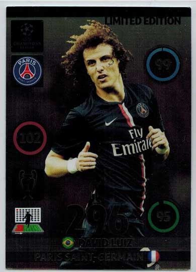 Limited Edition, 2014-15 Adrenalyn Champions League, David Luiz