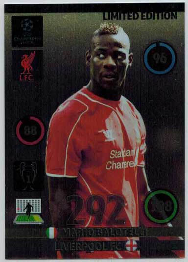 Limited Edition, 2014-15 Adrenalyn Champions League, Mario Balotelli