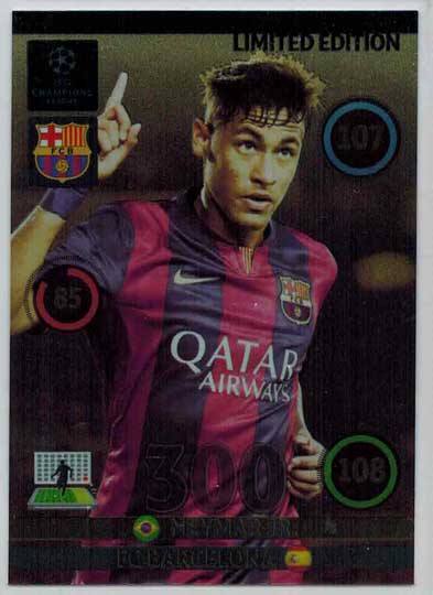 Limited Edition, 2014-15 Adrenalyn Champions League, Neymar Jr.