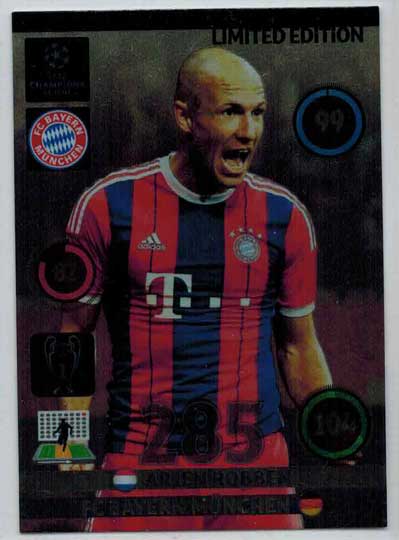 Limited Edition, 2014-15 Adrenalyn Champions League, Arjen Robben