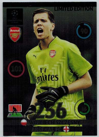 Limited Edition, 2014-15 Adrenalyn Champions League, Wojciech Szczesny