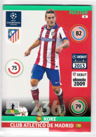 Master, 2014-15 Adrenalyn Champions League, Koke