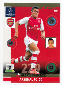 One To Watch, 2014-15 Adrenalyn Champions League, Alexis Sánchez / Alexis Sanchez