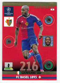 One To Watch, 2014-15 Adrenalyn Champions League, Giovanni Sio