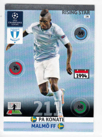 Rising Star, 2014-15 Adrenalyn Champions League, Pa Konate