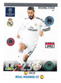 Rising Star, 2014-15 Adrenalyn Champions League, Isco
