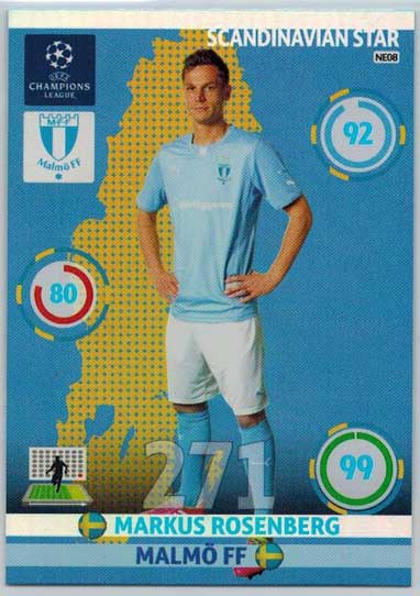 Scandinavian Star, 2014-15 Adrenalyn Champions League, Markus Rosenberg