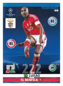 Team Mate, 2014-15 Adrenalyn Champions League, SL Benfica, Luisão