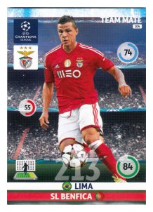 Team Mate, 2014-15 Adrenalyn Champions League, SL Benfica, Lima