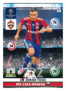 Team Mate, 2014-15 Adrenalyn Champions League, PFC CSKA Moskva, Zoran Toić