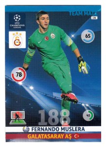Team Mate, 2014-15 Adrenalyn Champions League, Galatasaray AS, Fernando Muslera