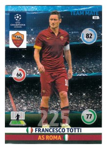 Team Mate, 2014-15 Adrenalyn Champions League, AS Roma, Francesco Totti
