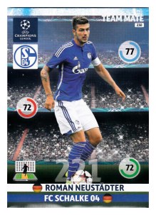 Team Mate, 2014-15 Adrenalyn Champions League, FC Schalke 04, Roman Neustädter