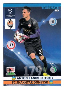 Team Mate, 2014-15 Adrenalyn Champions League, FC Shakhtar Donetsk, Anton Kanibolotskiy