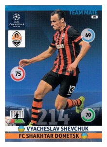 Team Mate, 2014-15 Adrenalyn Champions League, FC Shakhtar Donetsk, Vyacheslav Shevchuk