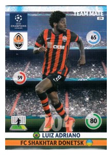 Team Mate, 2014-15 Adrenalyn Champions League, FC Shakhtar Donetsk, Luiz Adriano