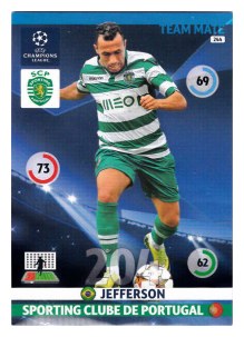 Team Mate, 2014-15 Adrenalyn Champions League, Sporting Clube de Portugal, Jefferson