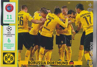Round of 16, 2014-15 Adrenalyn Champions League UPDATE #UE007 Borussia Dortmund