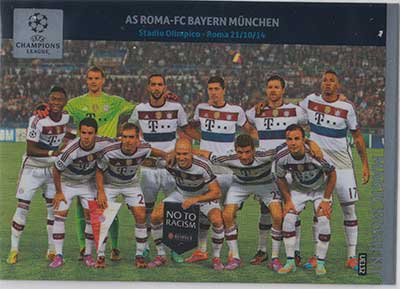 Magic Moments, 2014-15 Adrenalyn Champions League UPDATE #UE132 AS Roma - FC Bayern München