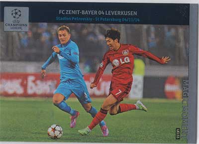 Magic Moments, 2014-15 Adrenalyn Champions League UPDATE #UE133 FC Zenit - Bayer 04 Leverkusen