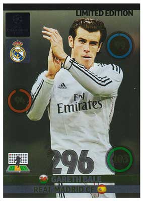 Limited Edition, Adrenalyn Champions League UPDATE 2014-15, Gareth Bale