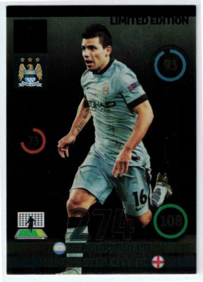 Limited Edition, Adrenalyn Champions League UPDATE 2014-15, Sergio Aguero
