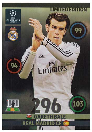 XXL Limited Edition, Adrenalyn Champions League UPDATE 2014-15, Gareth Bale