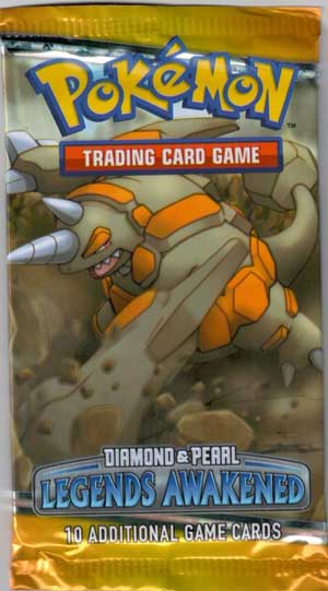 Pokémon, Diamond & Pearl: Legends Awakened, 1 Booster
