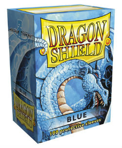 Dragon Shields, 100st, Blå